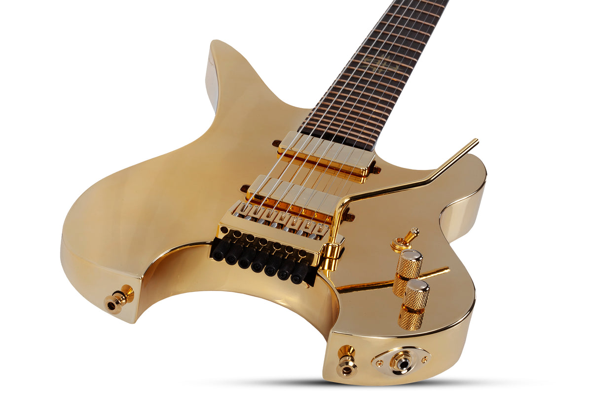 NOBODY HEADLESS 7-STRING GOLD GUITAR (SOLD OUT) – The