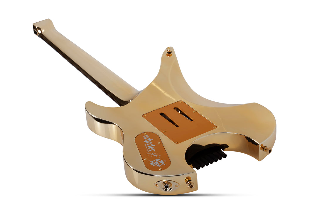 NOBODY HEADLESS 7-STRING GOLD GUITAR (SOLD OUT) – The